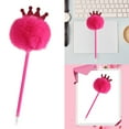 thumbnail image 2 of Furry Ballpoint Pen 0.7mm Pen Point for Student Adult Funny Ballpoint Pen for Writing Journaling Office Writing Tool, 2 of 9