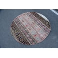 thumbnail image 2 of Wool Rug, 4.7x4.7 ft Accent Rugs, Vintage Rugs, Turkish Rug, Kitchen Rug, 2 of 9