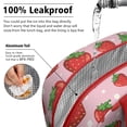 thumbnail image 5 of Lunch Bag Lunch Box for Women Reusable Insulated Lunch Bags,Water-Resistant Fruits Strawberry Pattern Cooler Lunch Tote Bag, Large Capacity for Work Travel Picnic, 5 of 6