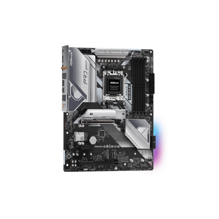 ASRock B650 Pro RS WiFi AM5 AMD B650 SATA 6Gb/s ATX Motherboard