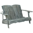 thumbnail image 2 of Safavieh Hantom Indoor/Outdoor Double Adirondack Bench, 2 of 6