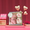 thumbnail image 3 of Día de San Valentín Novio Toalla Oso Flor de rosa Jabón Toallas de baño Juego de regalo Tmvgtek Cuidado Belleza, 3 of 7