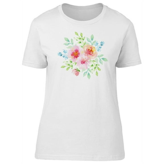 Soft Roses / Pastel Colors T-Shirt Women -Image by Shutterstock, Female x-Large