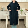 thumbnail image 7 of shqvo Women Long Raincoat Rain Jacket Coat Plus Size Lightweight for Work Hooded Full Zip up Waterproof Windbreaker, 7 of 7