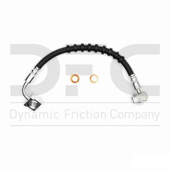 Front Right Dynamic Friction Company Brake Line Hose 350-54417 For 2004-2011 Ford Ranger, 2008-2009 Mazda B4000