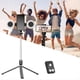 thumbnail image 2 of Trípode para Selfies con Luz, 169 cm de , Portátil, Inalámbrico, con Control Remoto, para Teléfono Móvil de Viaje, Soporte para Teléfono, B, 2 of 5