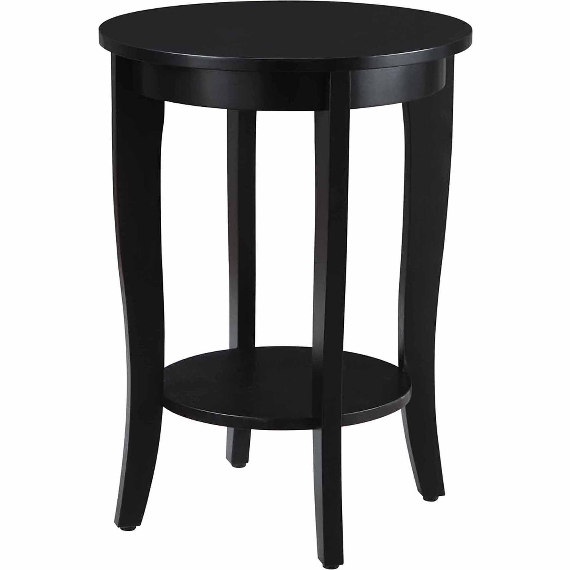 Convenience Concepts American Heritage Round Table Multiple Convenience Concepts American Heritage Round Table Multiple Finishes Com