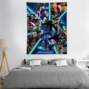Avengers: Endgame tapestry adds vibrant color and unique style to any room making it a standout decorative piece 50 x 60-inch(130x150cm)