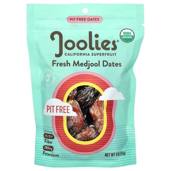 Joolies, Fresh Medjool Dates, Pit Free, 9 oz