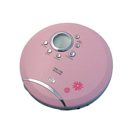 Durabrand AM/FM CD Player, Pink