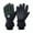 Green, variant on Women Winter Gloves Reflective Zipper Thick Warm Windproof Cycling Driving Car Skiing Outdoor