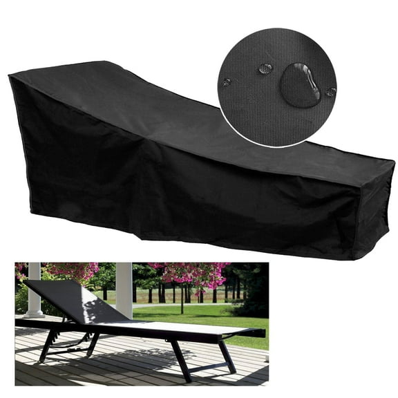 Travelwant Waterproof Patio Chaise Lounge Cover Durable Outdoor Lounge Chair Cover, Fading Resistant