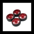 thumbnail image 3 of Para , Cuatro Llantas/Ruedas de Metal Son Universales 1/28 RC Road Racing Drift, Ruedas de Deriva de 27 Mm, Negro, 3 of 5