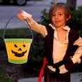 thumbnail image 5 of Designs Classiques d'Halloween, Seaux à Bonbons Réutilisables pour Enfants avec Poignée Portable, Sacs à Friandises Ou à Bonbons d'Halloween, Parfaits pour les Fêtes et Décorations, 5 of 5