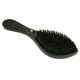 thumbnail image 4 of Cepillo de pelo peine redondeado dientes mango cómodo cepillo de barba de pelo portátil para el hogar barbería viaje, 4 of 8