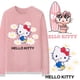 thumbnail image 2 of Camiseta de algodón de manga larga para mujer, ropa holgada, dulce, 2 of 7