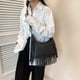 thumbnail image 3 of Bolso Hobo Minimalista Con Flecos Hombro Borlas PU para Mujer Fiestas Y, 3 of 8