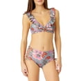 thumbnail image 4 of Juniors' Vintage Strappy High-Waist Swim Bottom, 4 of 5