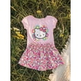 thumbnail image 4 of Hello Kitty Square Neck T-Shirt and Skirt Outfit Set Toddler to Big Kid, 4 of 5