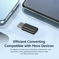 thumbnail image 4 of Aluminum Microed USB to Type C Adapter for Fast Speed File Transfer Between Smartphones and Laptops Durability, 4 of 15