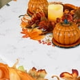 thumbnail image 6 of Fall Tablecloth for Round,Oval,Rectangle Tables,Waterproof Fall Harvest Table Cloths for Dining Room Table Cover - 60x60 Inch, 6 of 6