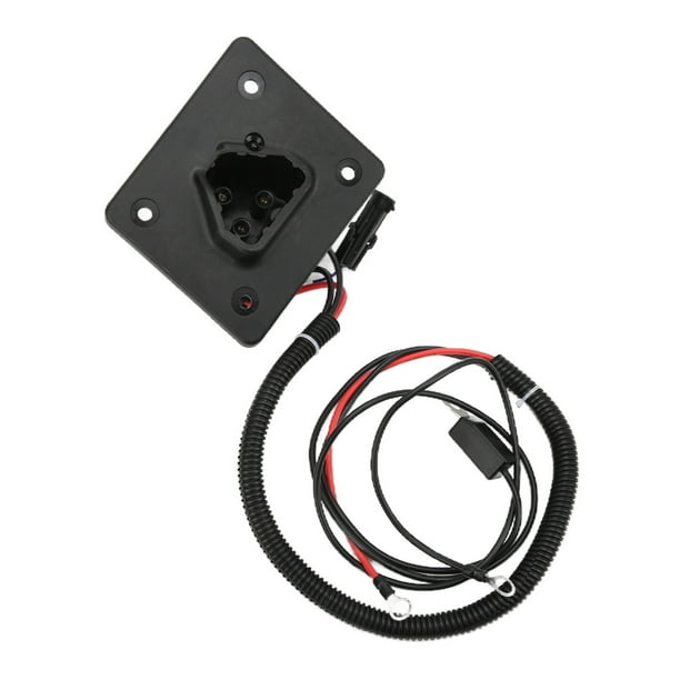 Receptáculo de enchufe para cargador de batería de Club Car de 48 V 8009 de repuesto para EZGO RXV Electric 48 V DeltaQ 2008 en adelante