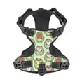 thumbnail image 4 of Picia Cute Chubby Frog No-Pull Dog Harness Reflective Front Clip Vest with Handle,Step-in Air Dog Harness,Adjustable 2 Metal Rings 4 Buckles,Easy to Put on & Take Off Large, 4 of 9
