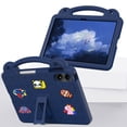 thumbnail image 5 of Kids Cover Case for Onn 12.1 Inch Pro Tablet 2024 (100146663), EVA Dropproof Handle Kids Friendly Rugged Lightweight Child Case for Onn 12.1 Inch Pro Tablet 2024, Navyblue, 5 of 8