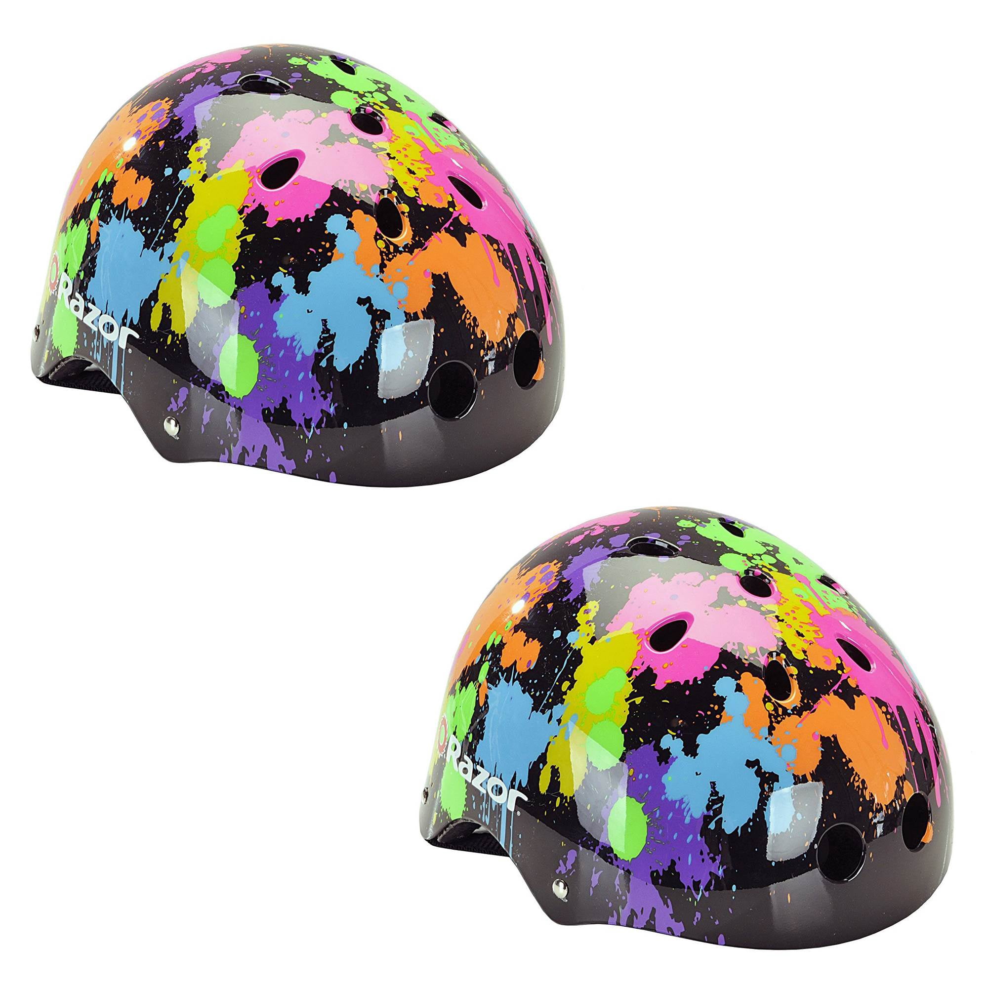 kids rainbow helmet