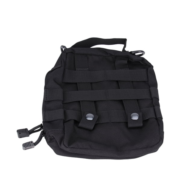 EeaseCA Trousse Polyvalente de Camping en Plein Air Sac Banane Portable à Grande Capacité pour Utilisation (Noir)
