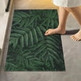 thumbnail image 7 of Coolnut Leaves High Absorbent U-Shaped Contour Toilet Rugs Machine Washable,24"x20", 7 of 7