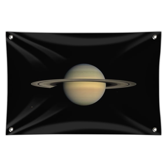 Planet Saturn with Rings Solar System Home Business Office Sign