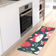 thumbnail image 4 of Bath Mat Soft Plush Non-Slip Absorbent Bathroom Rugs 39"x20" Cute Cat with Strawberry, 4 of 8