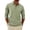 #0260-Army Green, variant on Men's Linen Polo Solid Color Breathable Lightweight Long Sleeve Turndown Collar Tops All Seasons Fashion Casual Loose Daily Office Outdoor Vacation Lounge