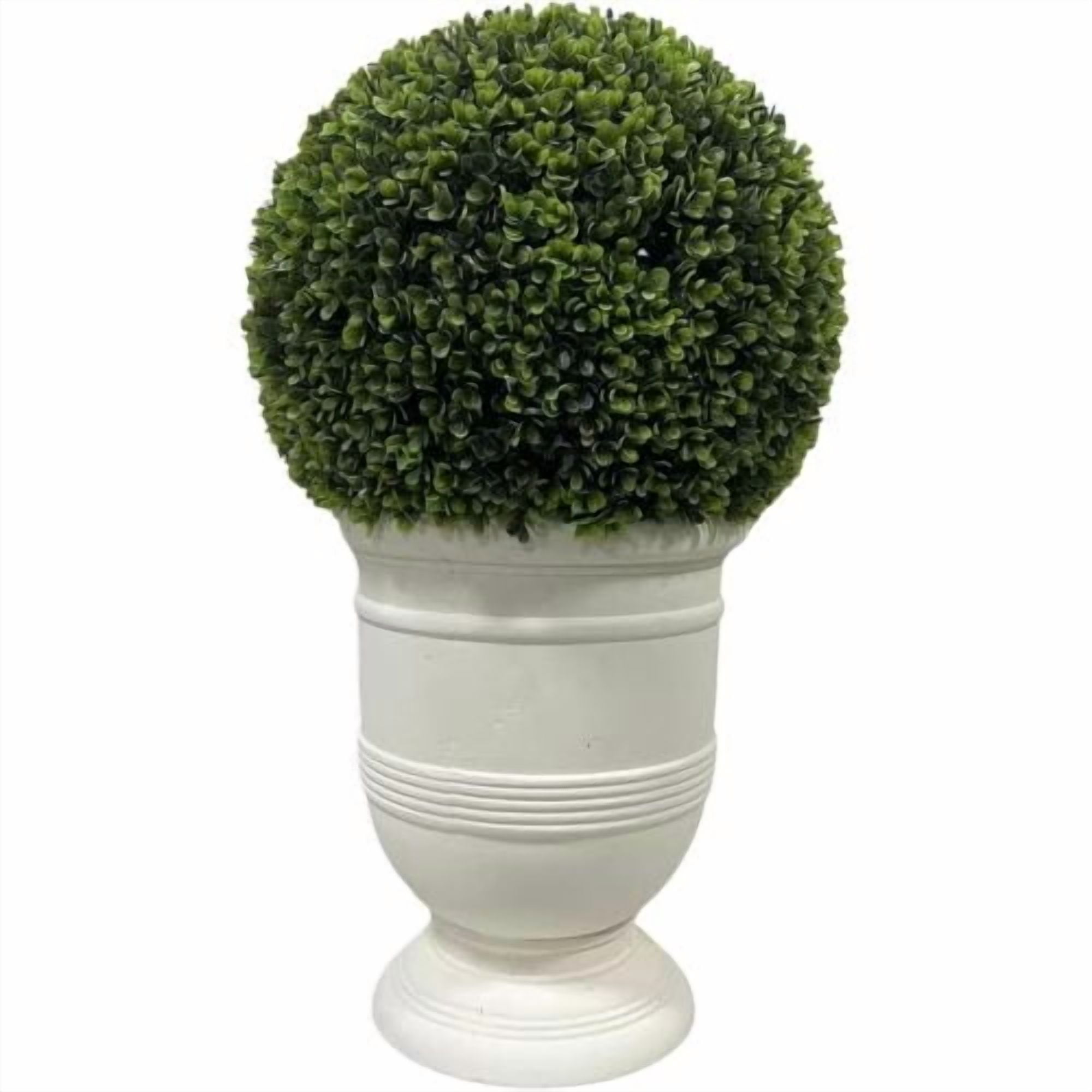 Holaki 24" potted artificial plants, UV-Resistant Faux Outdoor Plants for Porch, Garden, Front Door Decor, Indoor Home Office Decoration