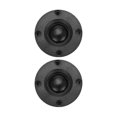 thumbnail image 1 of 2Pcs Tweeter 1.5Inch 6Ohm 30W Dome Silk Film Tweeter Hifi Treble Speaker Audio Loudspeaker with Heat, 1 of 5