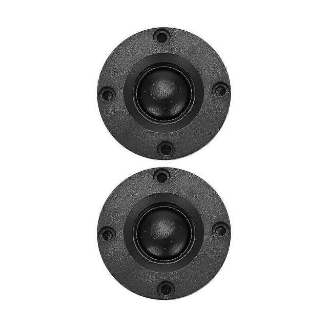 2Pcs Tweeter 1.5Inch 6Ohm 30W Dome Silk Film Tweeter Hifi Treble Speaker Audio Loudspeaker with Heat