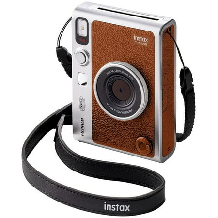 Fujifilm - INSTAX MINI Evo Instant Film Camera - Brown