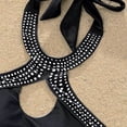thumbnail image 2 of Gibobby Trajes de Baño Mujer Conjunto de bikini con estampado de mujer sexy Push Up Sujetador con relleno Traje de baño Traje de baño(Negro,G), 2 of 5