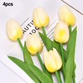 thumbnail image 3 of Fleurs Artificielles Tulipe Simulation Décoration Maison Réaliste Décoration de Fête, 3 of 9