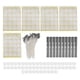 thumbnail image 2 of Kit para hacer velas BuyWeek 260 mechas de 15 cm herramientas para manualidades, 2 of 12
