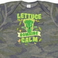 thumbnail image 4 of Inktastic Lettuce Romaine Calm Boys or Girls Baby Bodysuit, 4 of 5