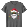 thumbnail image 2 of Tops para hombre, blusas y camisas de manga corta con cuello redondo para hombre, camiseta informal con cuello redondo y estampado para hombre, blusa de manga corta, blusa de poliéster para hombre, 2 of 4
