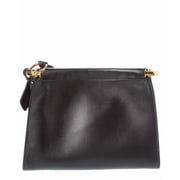 ALAÏA Le Click Leather Shoulder Bag, Black