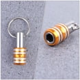 thumbnail image 3 of 5 piezas de soporte para puntas de destornillador hexagonal, barra de extensión, práctico llavero con adaptador de tornillo, 3 of 5