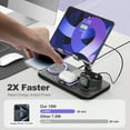 thumbnail image 7 of Wireless Charger for iPhone,4 in 1 Charging Station for Multiple Devices Apple,Fast Charging Dock Compatible for iPhone 17 16e 16 15 14 13 12 Pro Max iWatch Samsung Tablets iPad, 7 of 7