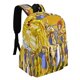thumbnail image 2 of Caballeros Dorados-theme Backpack, Campus style schoolbag Bookbag with Adjustable Shoulder Straps And Large Zip Compartment, Unisex Travel Bags.42x30x15cm, 2 of 6