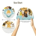 thumbnail image 5 of Pofeuu Cute Dog In Bathtub Print Silk Bonnet for Sleeping, Satin Hair Bonnets, Soft Elastic Band Silk Sleep Cap, Hair Wrap, 5 of 6