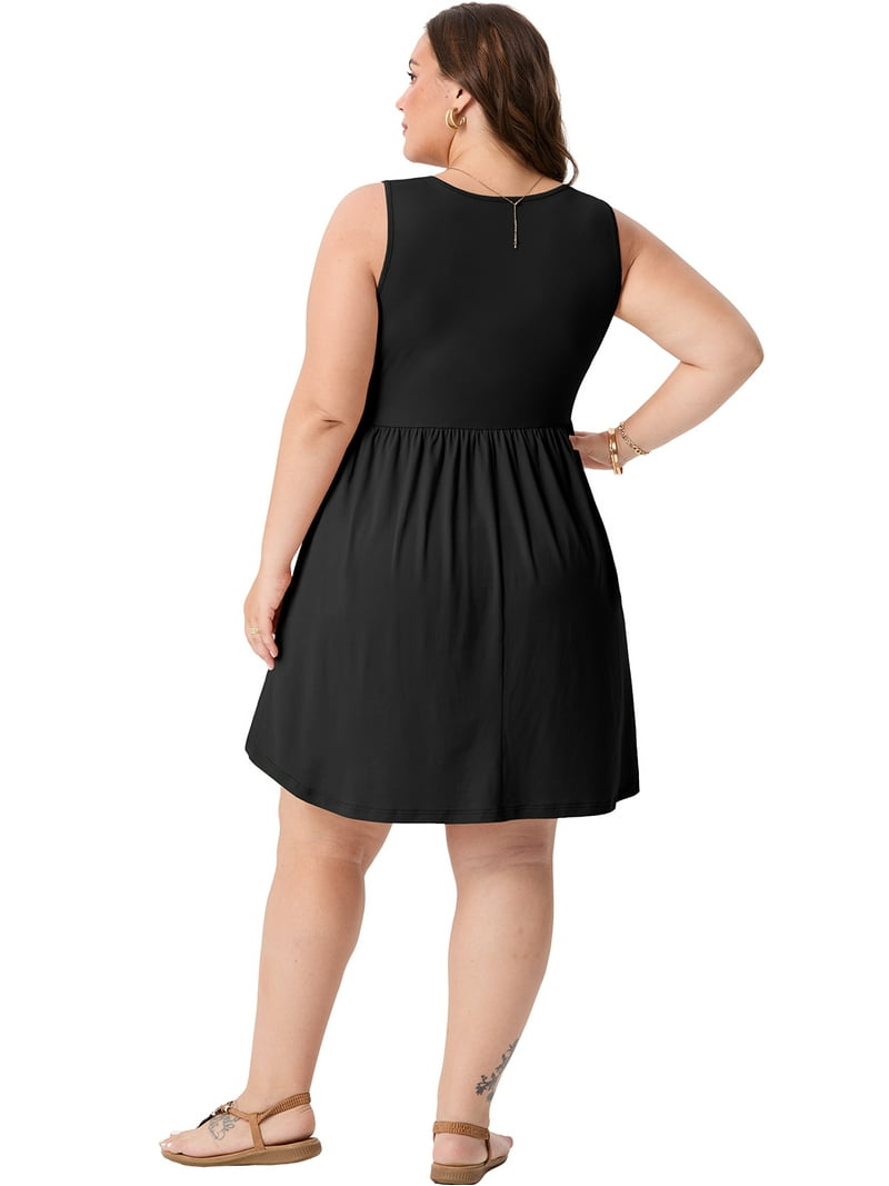curvy summer dresses Plus Size for Women Deep V-Neck Flowy Floor Length Maxi Dress 3/4 Sleeves with Belt Shade of Blue at Amazon Women's Clothing store running errands Dresses For Curvy Figures |