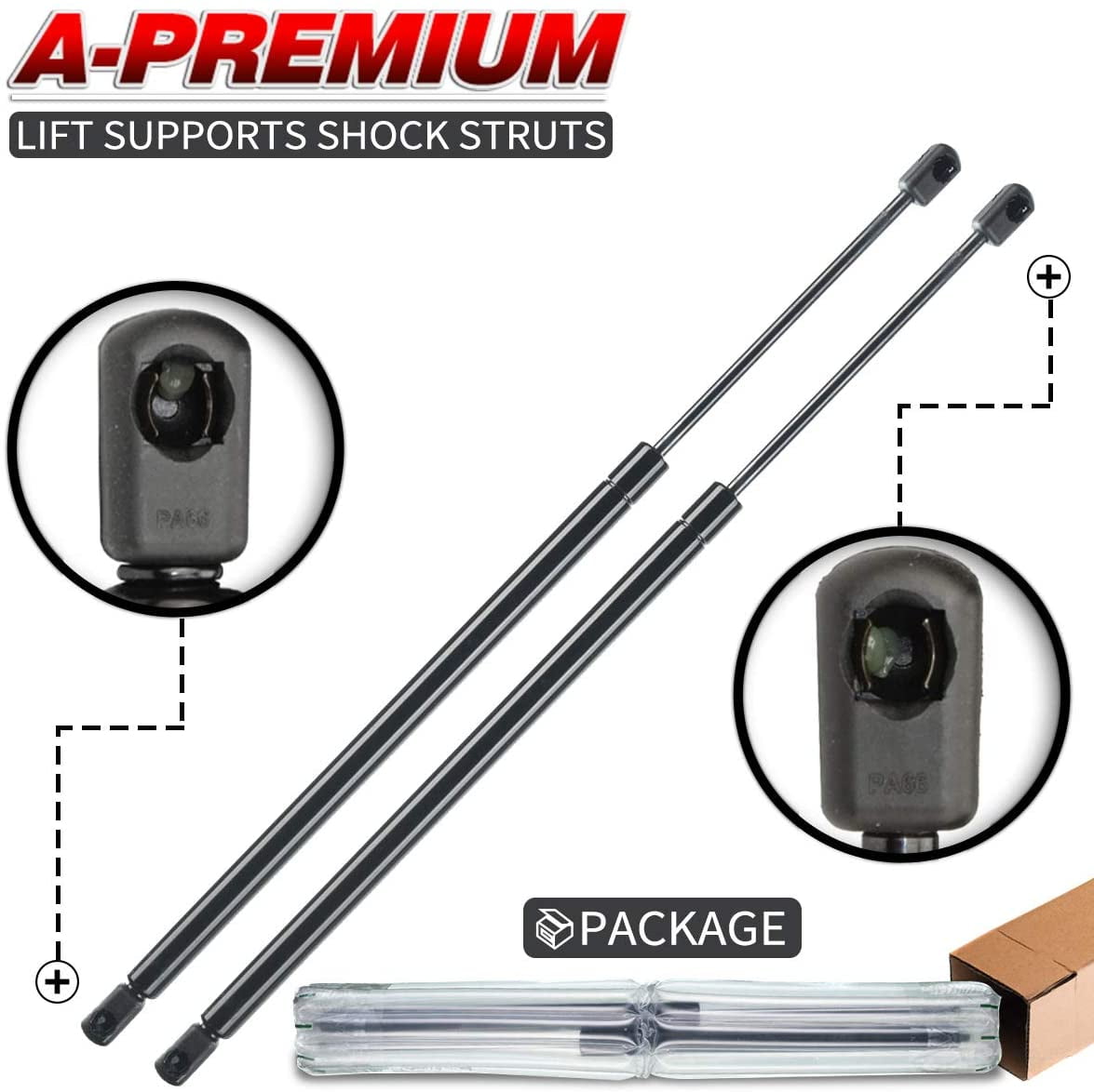 APremium Tailgate Rear Hatch Lift Supports Shock Struts Springs